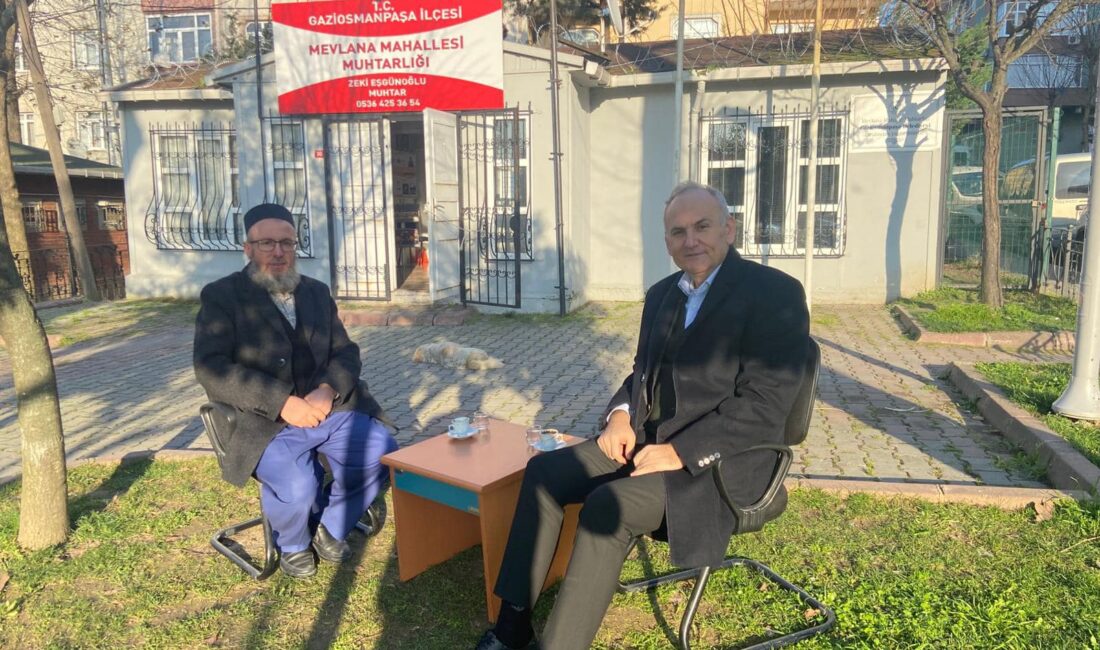 Gaziosmanpaşa Kaymakamı İskender Yönden, Mevlana Mahalle Muhtarlığına bir ziyaret gerçekleştirdi.