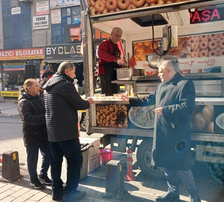 BBP Gaziosmanpaşa ilçe başkanı Fedai Karakol "Miraç Kandili gibi günde!