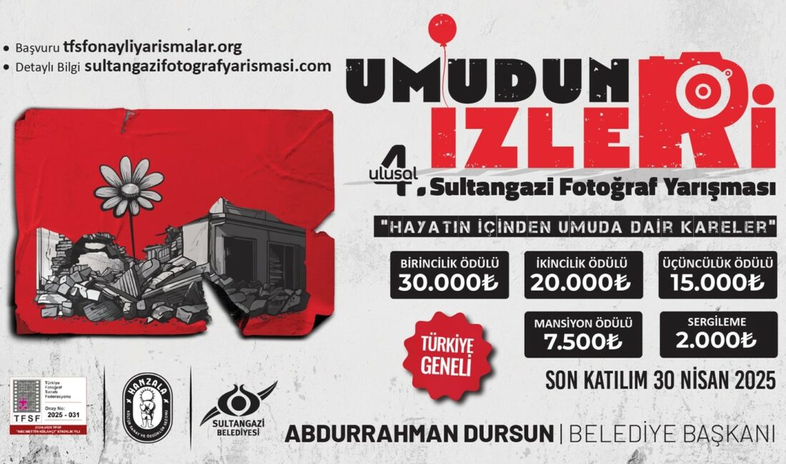 Sultangazi Belediyesi ve Türkiye Fotoğraf Sanatı Federasyonu’nun (TFSF) işbirliğiyle gerçekleştirilen