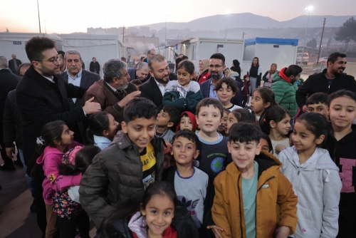 Başkan Mustafa Candaroğlu, Kırıkhan’ı ziyaret ederek Kaymakam Ayhan Akpay ve