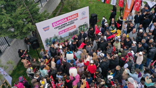 Arnavutköy Belediyesi tarafından yenilenen İslambey Şüheda Parkı hizmete açıldı.
