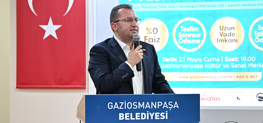 Gaziosmanpaşa Belediyesi, vatandaşa büyük kolaylıklar sunan yeni kentsel dönüşüm modelini