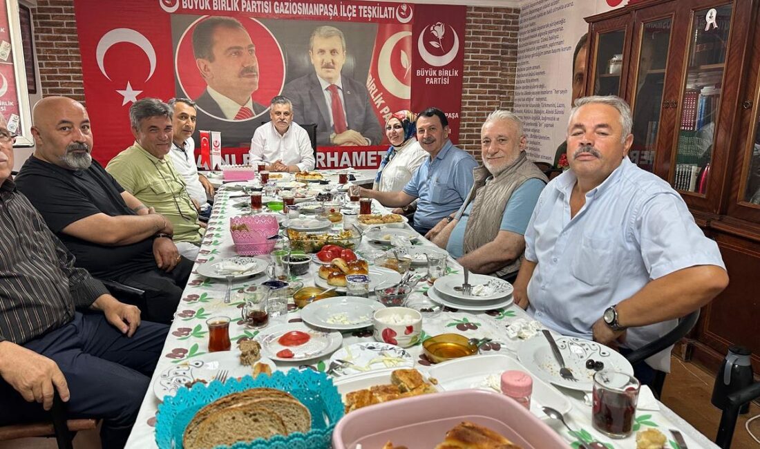 Gaziosmanpaşa BBP İlçe Başkanı Fedai Karakol "Gaziosmanpaşa'da kamu yararına hizmet