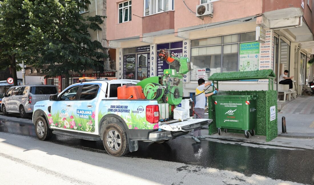 İlçe sakinlerinin rahat bir yaz geçirmesi için yoğun bir çalışma