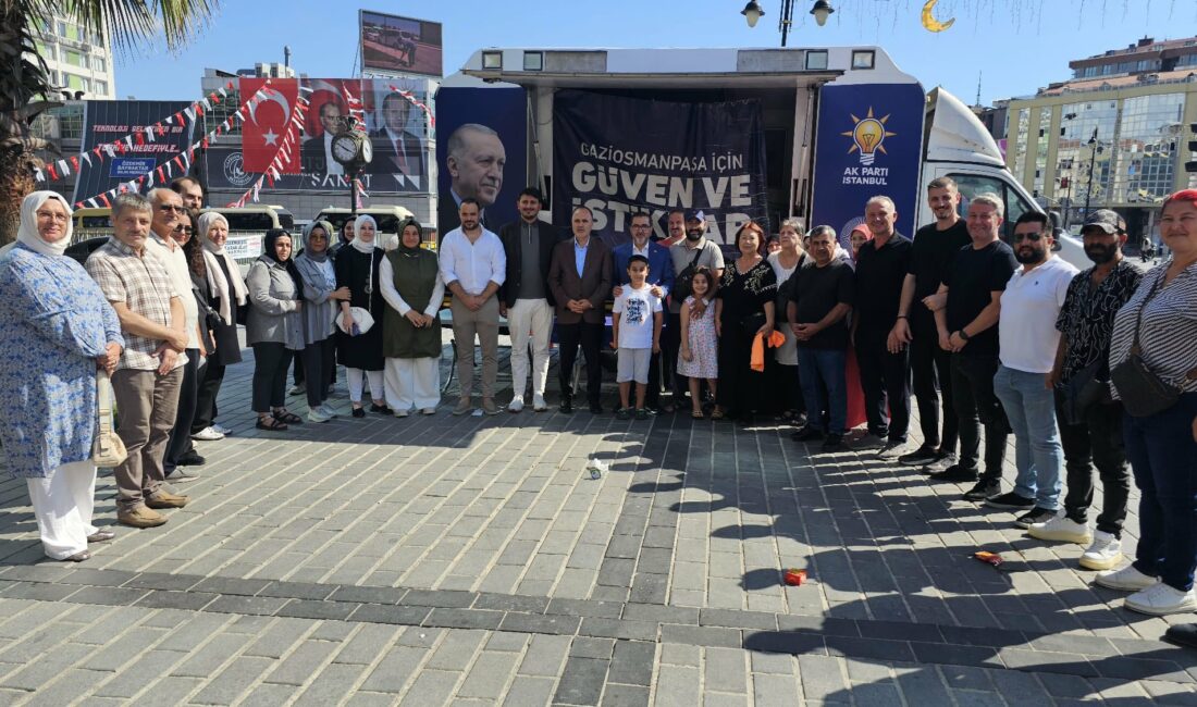 AK Parti Gaziosmanpaşa İlçe Başkanı Fatih Aydemir “Yaz boyunca çalışmalarımızı