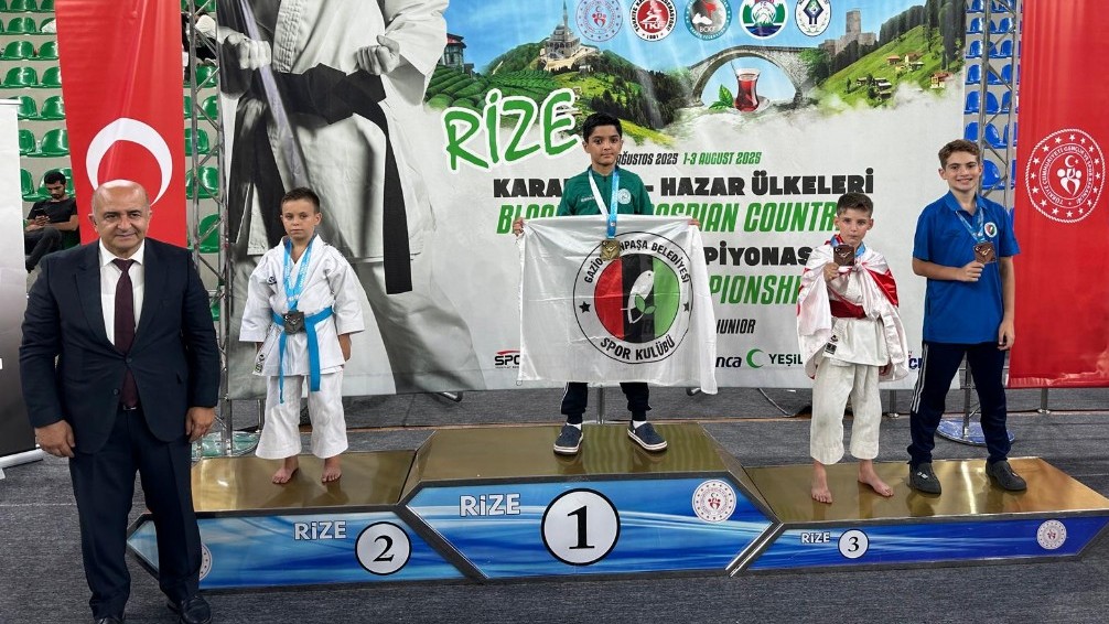 Gaziosmanpaşa Belediyesi Spor Kulübü karate takımı, 1-3 Ağustos tarihlerinde Rize’de