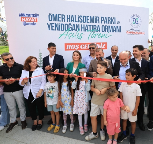 Arnavutköy Belediyesi tarafından Merkez Mahallesi’nde yapımı tamamlanan Ömer Halisdemir Parkı