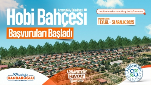 Arnavutköy Belediyesi’nin vatandaşlara doğayla iç içe üretim ve sosyal yaşam