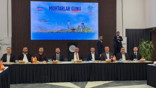 Başkan Mustafa Candaroğlu, 19 Ekim Muhtarlar Günü dolayısıyla düzenlenen programda