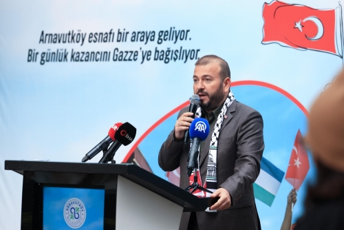 Arnavutköy Belediyesi tarafından düzenlenen “Bugünkü Hasılatım Gazze İçin, Bugünkü Alışverişim
