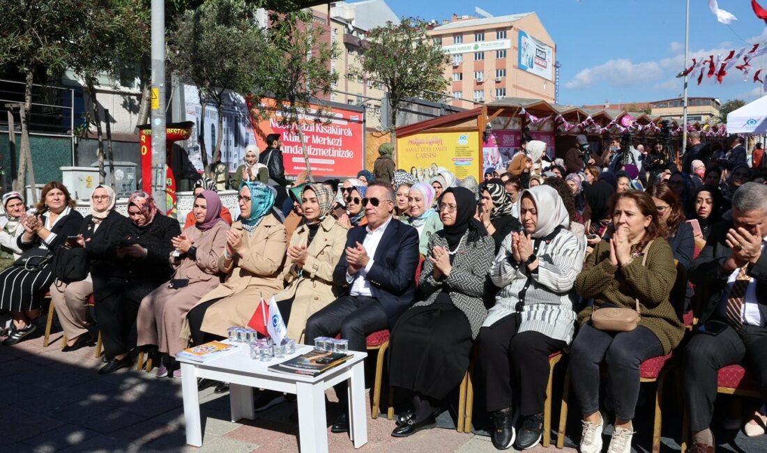 Sultangazili kadınların ellerinden çıkan el emeği göz nuru ürünler Sultangazi