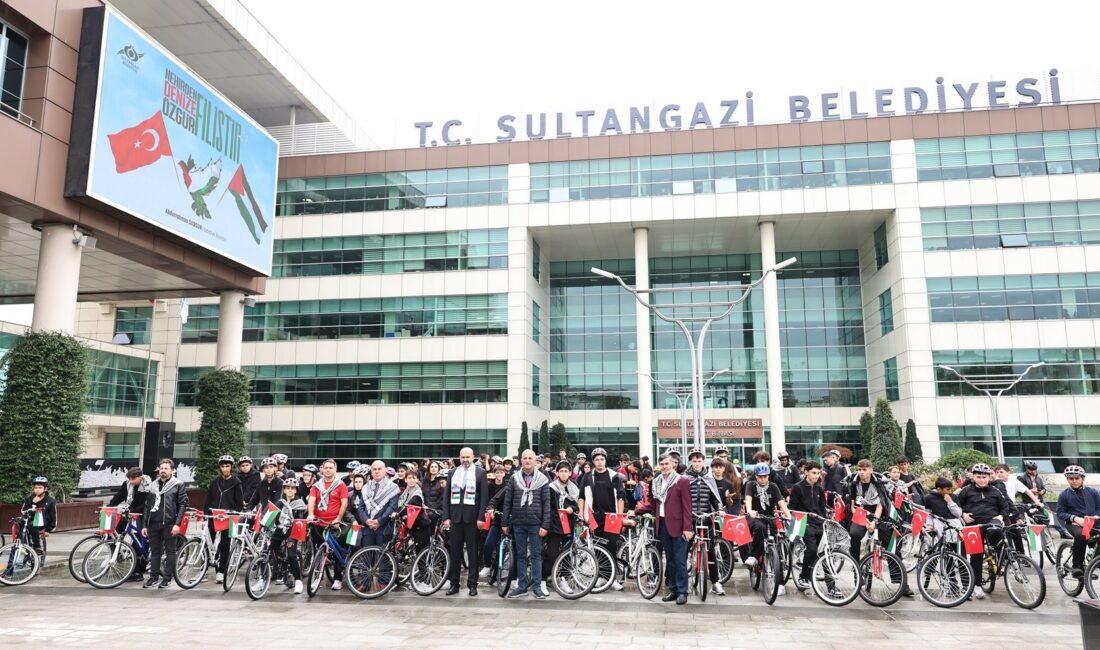 Sultangazi Belediyesi, İlçe Milli Eğitim Müdürlüğü işbirliği ile Gazze’de yaşananlara