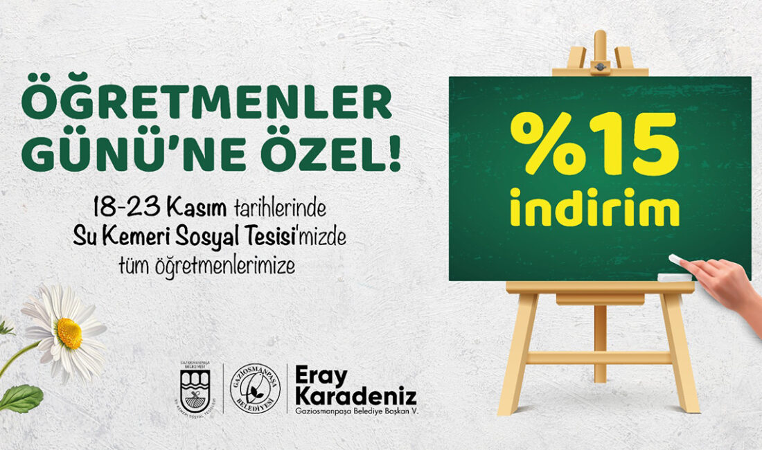 Gaziosmanpaşa Belediyesi, geleceğimizin mimarı öğretmenlere duyulan vefa ve minneti özel
