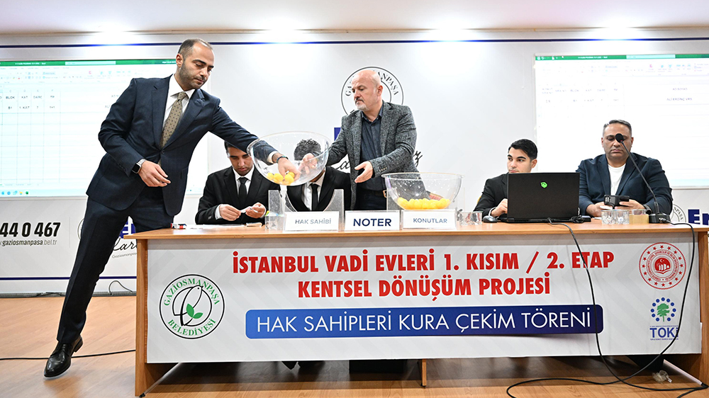 Gaziosmanpaşa Yıldıztabya Mahallesi’nde yapımı tamamlanan İstanbul Vadi Evleri 1. Kısım