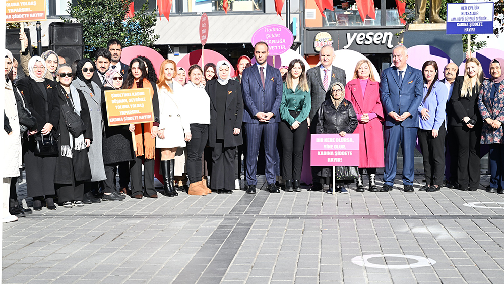 25 Kasım Kadına Yönelik Şiddete Karşı Uluslararası Mücadele Günü kapsamında