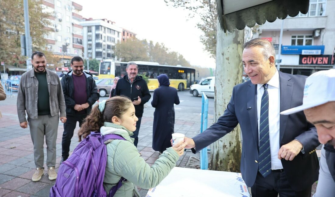 Sultangazi Belediyesi, komşularının sabaha sıcak bir başlangıç yapmaları için her