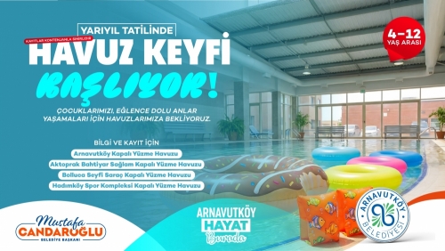 Yarıyıl tatilinde çocuklarımızı eğlence ve sporla buluşturuyor, 4–12 yaş arası