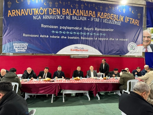 Arnavutköy Belediyesi, her yıl düzenlediği Balkanlar iftar sofralarını bu yılda