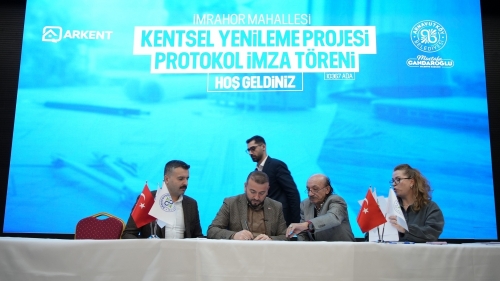 Arnavutköy Belediyesi iştiraki Arkent A.Ş. tarafından yürütülen İmrahor Mahallesi Kentsel