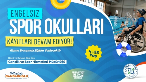 Engelsiz Spor Okullarımızla özel gereksinimli bireyleri sporla buluşturmaya devam ediyor,