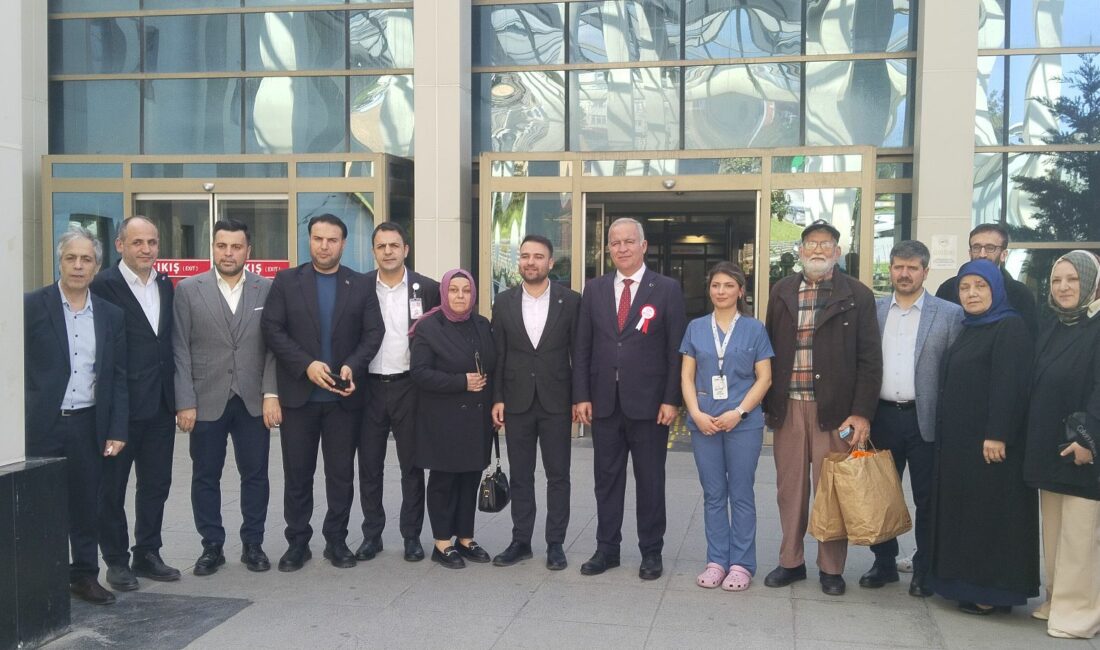 Başkan İsmail Ergüneş’ten, Mevlana Fizik Tedavi Hastanesi’ne anlamlı ziyaret AK Parti Gaziosmanpaşa İlçe Başkanı İsmail Ergüneş, hastanede tedavi gören