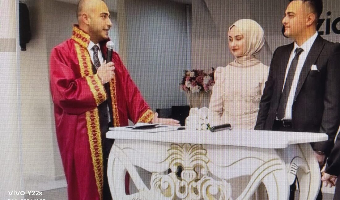 Gaziosmanpaşa Belediyesi Nikah Salonu Millet Bahçesi’nde Yeni Hizmet Binası’nda İlk