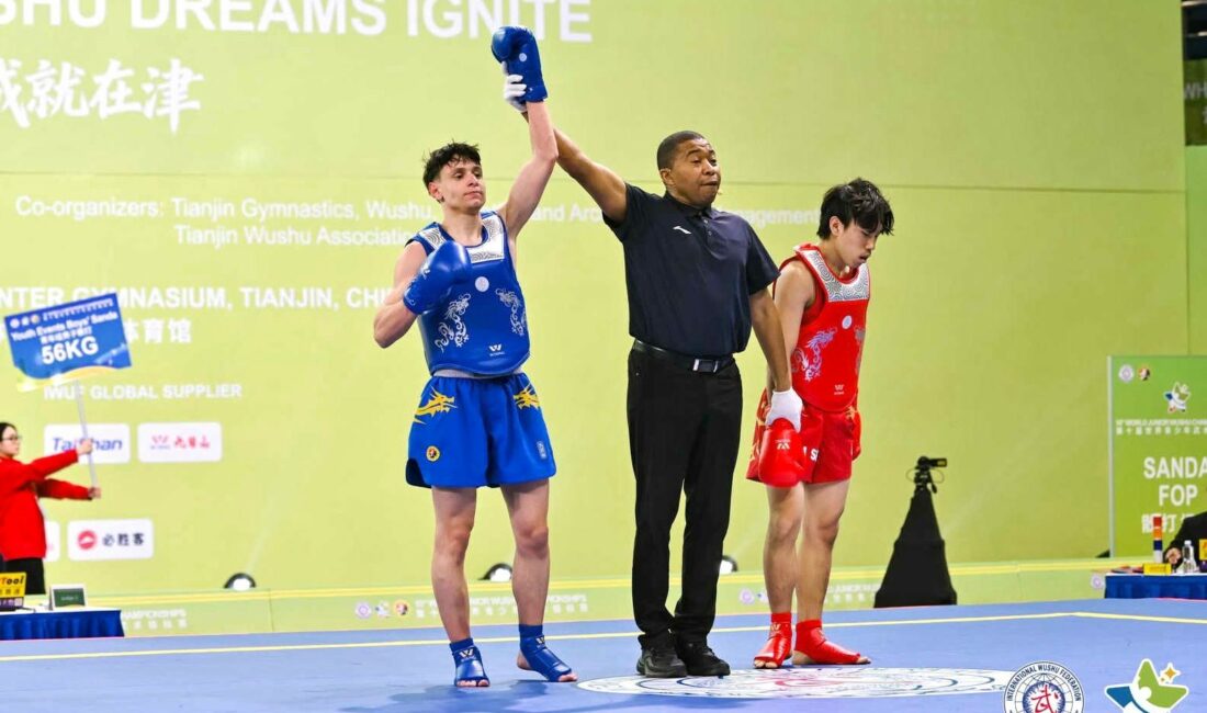 Sultangazili genç sporcu Eymen Yılmaz, Çin’de düzenlenen 10. Dünya Gençler