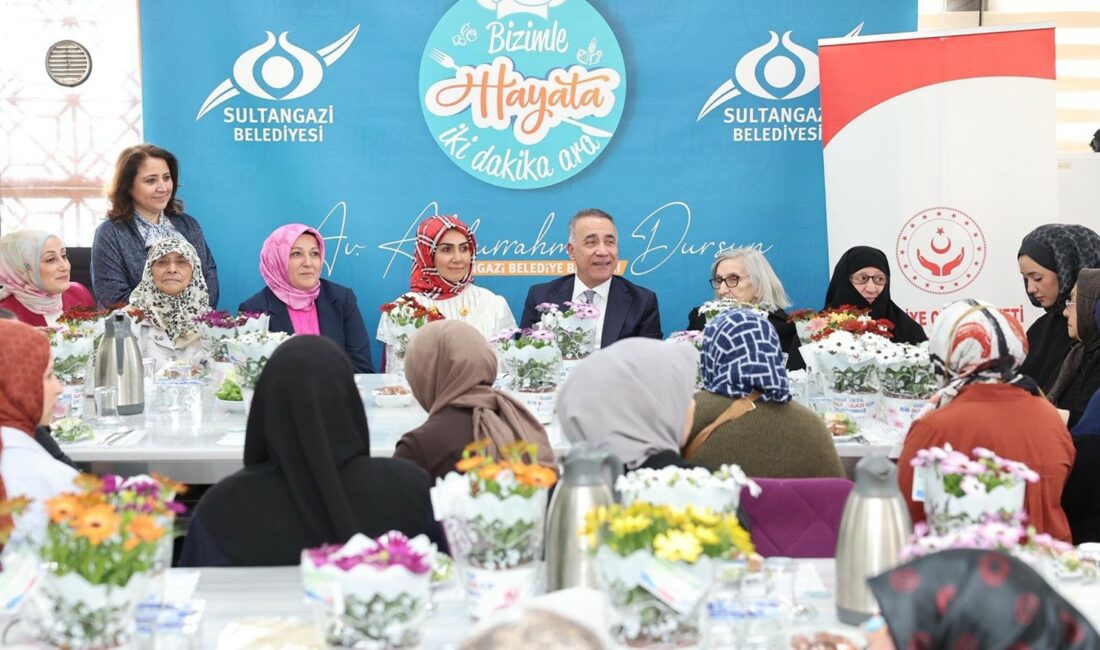 Sultangazi Belediyesi’nin hayatın yoğun temposuna keyifli bir mola verdiren programı