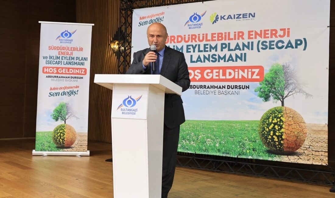 Sultangazi Belediyesi, “İklim değişmesin, sen değiş” çağrısıyla başlatılan Sürdürülebilir Enerji