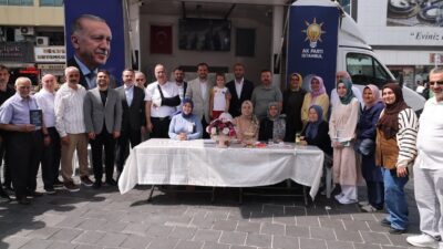 AK Parti İstanbul İl Başkanı Abdullah Özdemir, Başkan İsmail Ergüneş’i