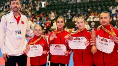 Arnavutköy Belediyesi Spor Kulübü sporcularımız, 30. Balkan Çocuklar Karate Şampiyonası’nda