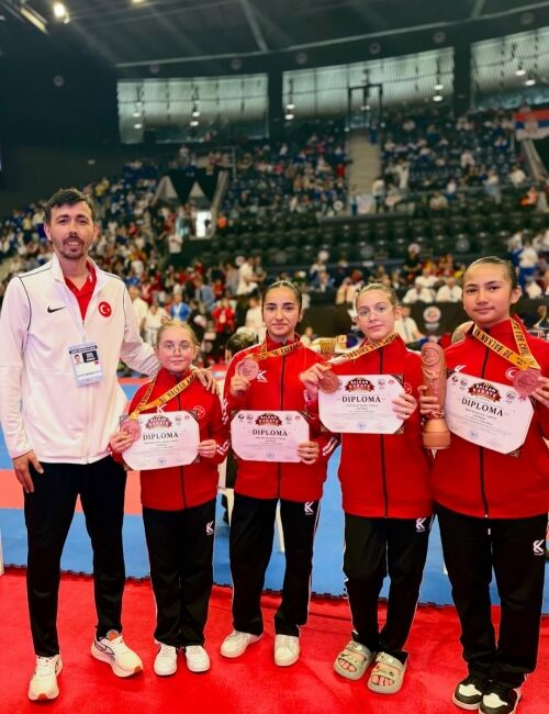 Arnavutköy Belediyesi Spor Kulübü sporcularımız, 30. Balkan Çocuklar Karate Şampiyonası’nda
