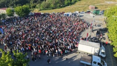 Arnavutköy Tek Yürek Oldu, Milli Takıma Destek Meydanlardan Yükseldi A Milli Futbol Takımımızın Avustralya karşılaşması, Arnavutköy Şehir Parkı ve