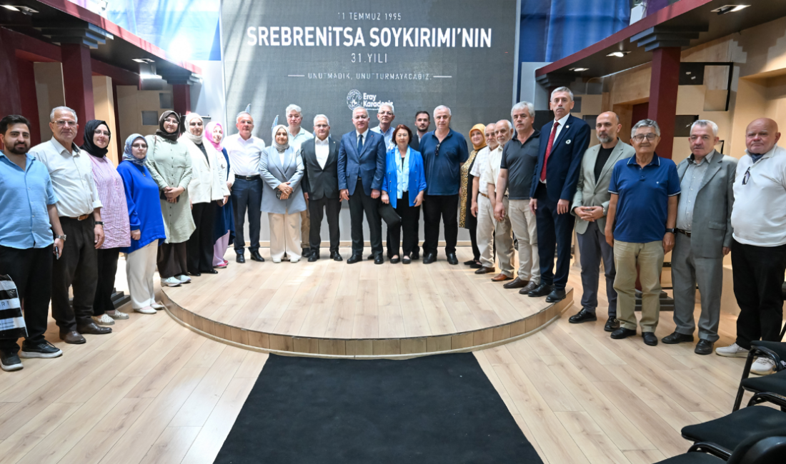 GAZİOSMANPAŞA’DA SREBRENİTSA ŞEHİTLERİ DUALARLA ANILDI GAZİOSMANPAŞA BELEDİYESİ TARAFINDAN, İNSANLIK TARİHİNİN EN ACI HADİSELERİNDEN BİRİ OLAN