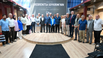 GAZİOSMANPAŞA’DA SREBRENİTSA ŞEHİTLERİ DUALARLA ANILDI GAZİOSMANPAŞA BELEDİYESİ TARAFINDAN, İNSANLIK TARİHİNİN EN ACI HADİSELERİNDEN BİRİ OLAN