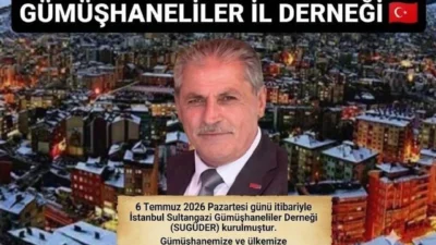 İstanbul Sultangazi Gümüşhaneliler Derneği (SUGÜDER) resmen kuruldu.