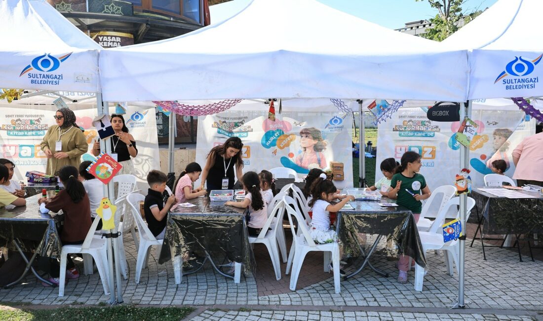 Sultangazi’de Yaz Aylarında Kitap Kafe Şenlikleri Sultangazi'de ilk ve tek olma özelliğini taşıyan "Belediye Çocuk