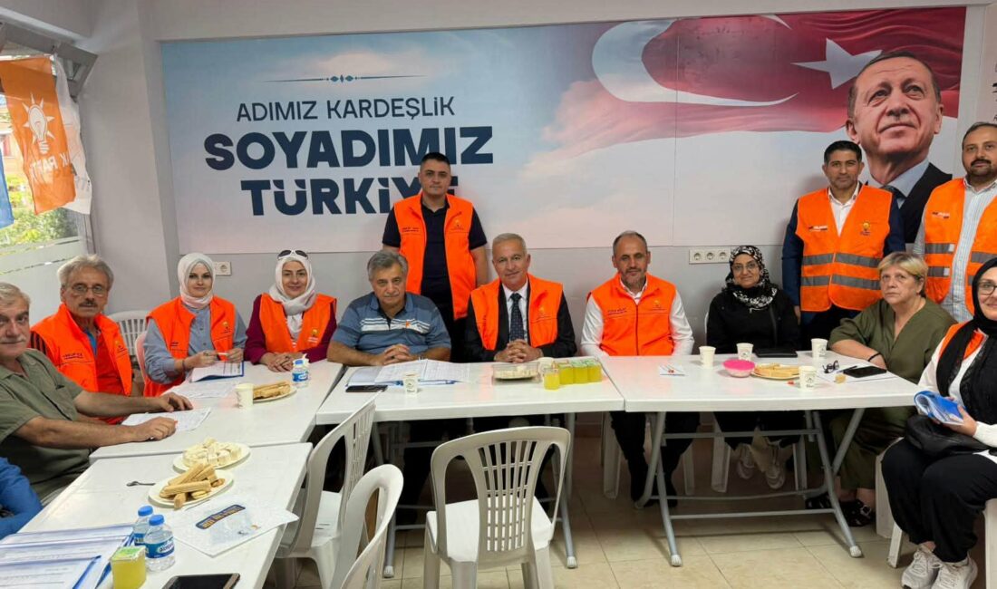 AK Parti Gaziosmanpaşa İlçe Başkanı İsmail Ergüneş “Mevlana mahallemizde teşkilatımızla