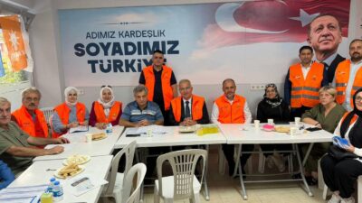 AK Parti Gaziosmanpaşa İlçe Başkanı İsmail Ergüneş “Mevlana mahallemizde teşkilatımızla