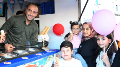 GAZİOSMANPAŞA’NIN EN TATLI YAZ BULUŞMASI DONDURMA FESTİVALİ BAŞLADI Gaziosmanpaşa Belediyesi’nin geçtiğimiz yıl çocuklar ve ailelerden yoğun ilgi gören