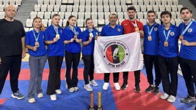 KARATEDE ÇİFTE GURUR: GAZİOSMANPAŞA YENİDEN KÜRSÜDE GERİ DÖN Gaziosmanpaşa Belediyesi Spor Kulübü sporcuları, farklı branşlarda elde ettikleri başarılarla