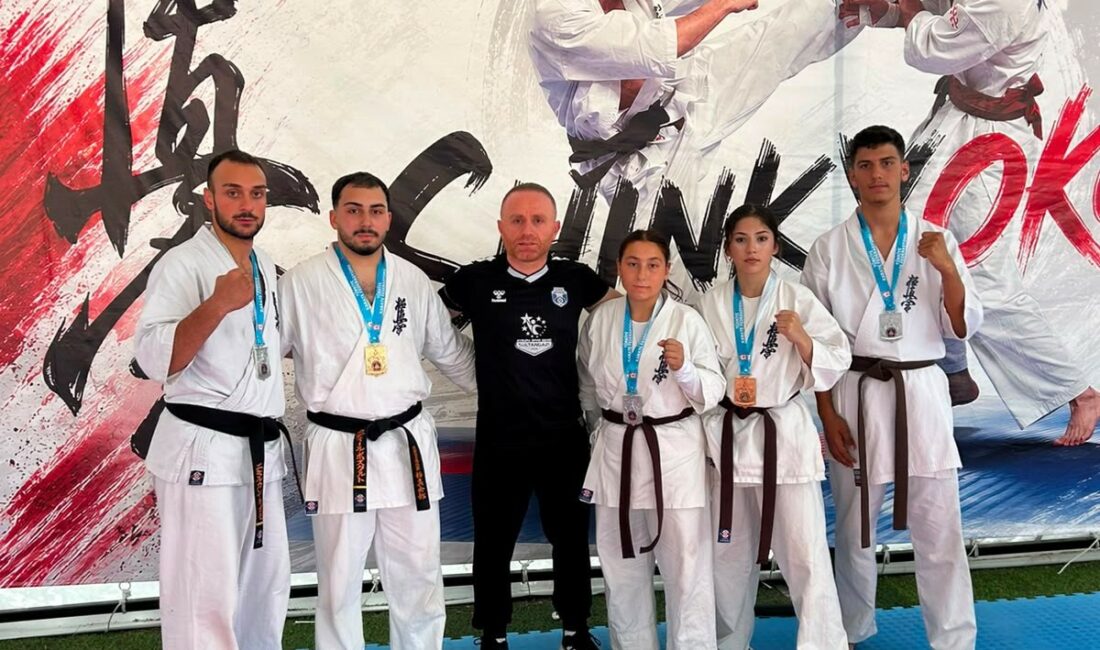 Sultangazili Sporculardan 7 Madalya Birden Sultangazi Belediyesi Spor Kulübü, 10 sporcusuyla katıldığı Kyokushin Türkiye Şampiyonası’ndan