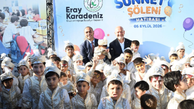 GAZİOSMANPAŞA’DA 500’E YAKIN ÇOCUĞUN SÜNNET HEYECANI ŞÖLENE DÖNÜŞTÜ Gaziosmanpaşa Belediyesi tarafından Millet Bahçesi’nde düzenlenen Geleneksel Sünnet Şöleni’nde 500’e