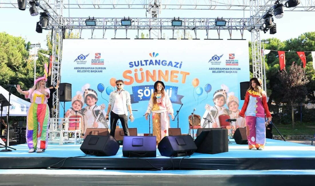 Sultangazi’de 1500 Çocuk İçin Toplu Sünnet Şöleni Sultangazi belediyesi, sünnetini gerçekleştirdiği 1500 çocuk için Toplu Sünnet Şöleni