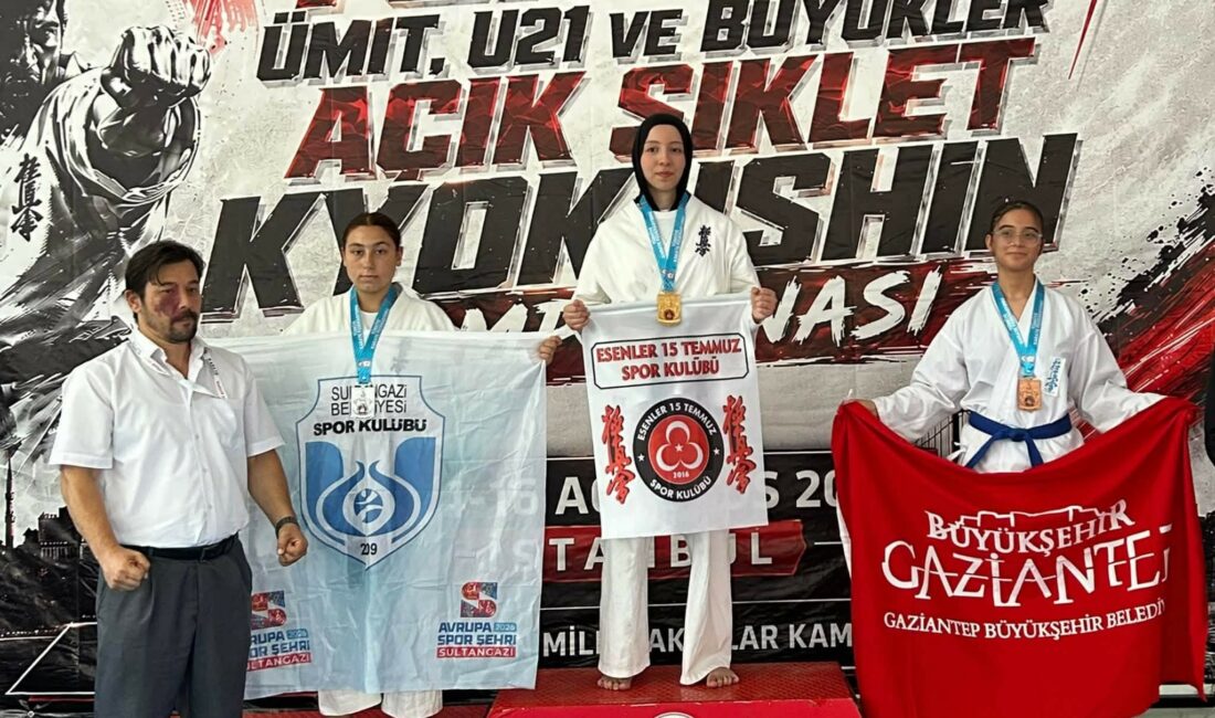 Sultangazili Sporculardan 7 Madalya Birden Sultangazi Belediyesi Spor Kulübü, 10 sporcusuyla katıldığı Kyokushin Türkiye Şampiyonası’ndan