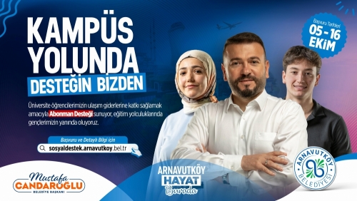 Kampüs Yolunda Desteğimiz Gençlerimizle Gençlerimizin eğitim hayatının her aşamasında yanlarında olmaya devam ediyoruz.