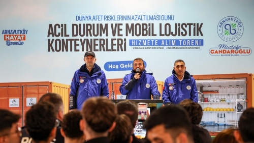 Afetlere karşı hazırlık çalışmalarımız kapsamında 12 Acil Durum Konteyneri ve