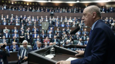 Cumhurbaşkanımız Erdoğan, toplantının AK Parti, demokrasi ve ülke için hayırlara