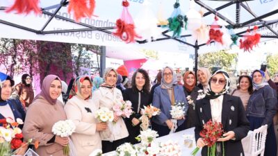 Sultangazili kadınların ellerinden çıkan el emeği göz nuru ürünler Sultangazi